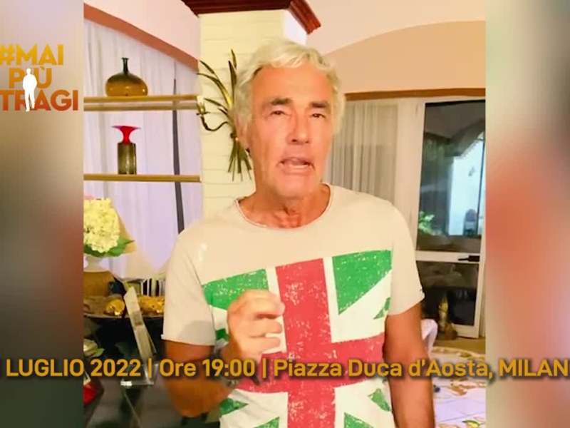 Massimo Giletti supporta la manifestazione del 5 Luglio